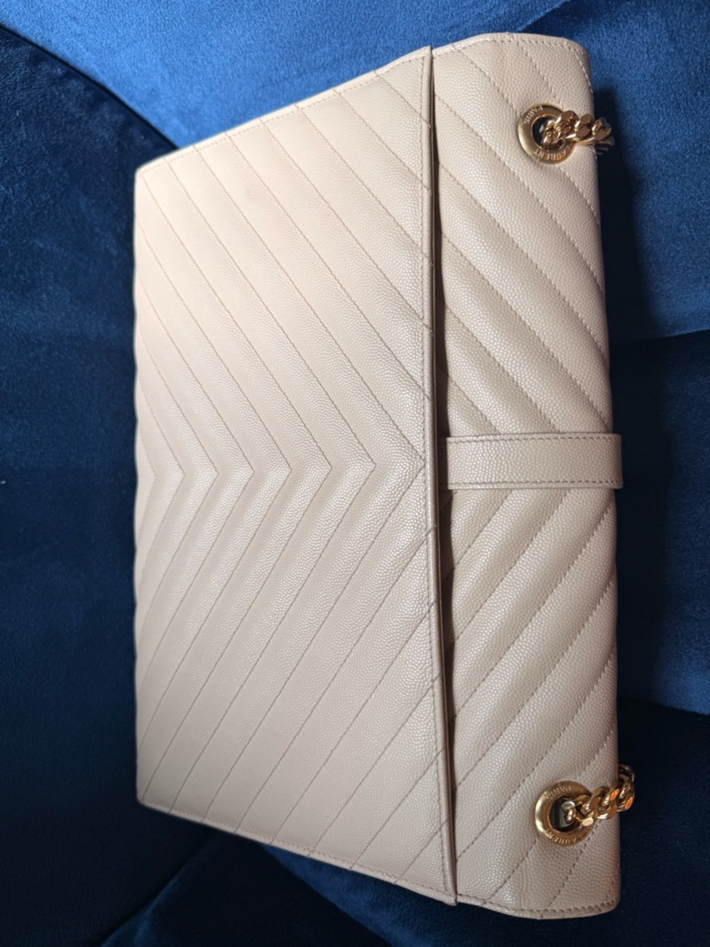 YVES SAINT LAURENT Beige Matelasse Bag Excellent condition - Picture 7 of 12